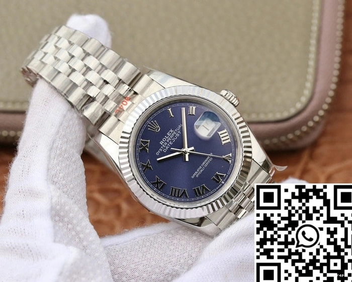 Factory Blue Rolex Datejust GM 36MM Dial 0209